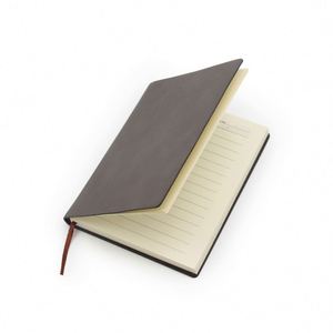 Customizable A5 Softcover PU Designed Notebook Leather Cover Journal With Embossed Logo - Product Image 1