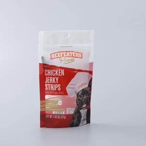 2025 Top Sale Recyclable Embossed Self-Sealing <b>Vacuum</b> PE Dog Food Packaging <b>Bag</b> Three-Sided Seal for Pet Chicken Breast - Product Image 2