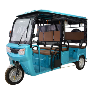 Tricycle électrique en alliage d'aluminium de haute qualité ISO9001, Tuk Tuks, contrôleur de moteur AC 24-72V 450A SPI-1236SE-6421, carrosserie ouverte 60V - Product Image 3