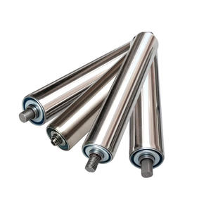 بكرات ناقلة من الفولاذ المقاوم للصدأ المغطى بالمطاط غير المزودة بالطاقة للبيع بالجملة من الشركة المصنعة عبر الحدود لأنظمة خطوط التجميع - Product Image 4