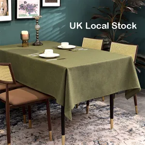 Manteles De Tela Para Mesas Rectangle Dining Green Table Cloth Cover Rectangle <strong>Tablecloth</strong> Table Clothes Luxury Waterproof - Product Image 1