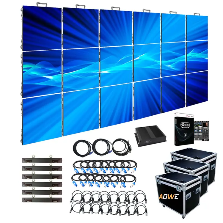 Turkey Solution Waterproof Big Stage Events Led Video Wall Panel Screen Concert Price P3.91mm Rental Outdoor Led Display