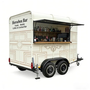 Chariot de vente mobile personnalisé, remorque fumoir BBQ, remorque mobile pour boissons, grill BBQ pour concession de restauration de rue - Product Image 2