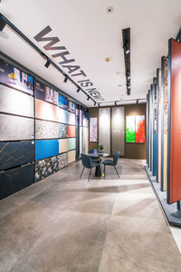 Estante de exhibición de cuarzo de piedra para sala de exposición, muestra de suelo de madera de mármol, soporte de exhibición de azulejos de cerámica montado en la pared - Product Image 6