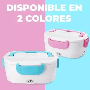 Boîte à lunch électrique portable avec chauffe-aliments, capacité de 1,1 à 2,0 L, pot intérieur en acier inoxydable, affichage numérique LED, 110 V/127 V, rose - Product Image 4