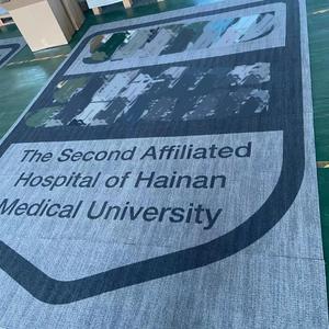 Sang trọng Nylon dày màu xám gạch thảm cho văn phòng khách sạn nhà sàn <span class=keywords><strong>Mat</strong></span> lồng vào nhau <span class=keywords><strong>Modular</strong></span> văn phòng tường để tường gạch thảm - Product Image 3