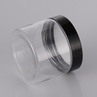 Factory Direct Sale 60ml 120ml 200ml 300ml 350ml 500ml 550ml Food Honey Cookie Food <strong>Jar</strong> <strong>With</strong> <strong>Lid</strong> Clear PET Spice Plastic <strong>Jar</strong>