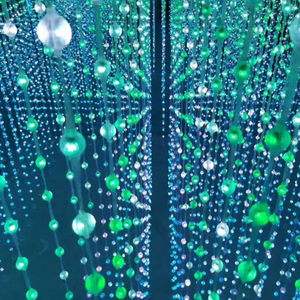 Guirlande lumineuse 3D Ananas RGB à changement de couleur, lanterne à bulles <span class=keywords><strong>Polo</strong></span>, source de lumière ponctuelle pleine couleur, lumières d'ambiance festive - Product Image 6