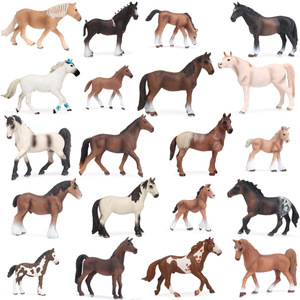 Modelos de Animales Realistas de PVC Sólido para Comercio Exterior: Cerdo, Perro, Caballo, León, Jirafa, Elefante, Vaca, Tigre, Oso Pardo, Juguetes de Granja - Product Image 5