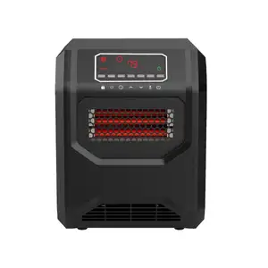 12小时定时器快速加热小型室内取暖器红外石英空气加热独立式电气空间柜取暖器