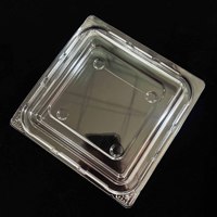 Emballages en plastique transparents personnalisés en PET PVC, type clamshell, pour chocolats, bonbons et fruits, directement de l'usine.