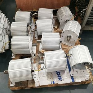 <span class=keywords><strong>Generator</strong></span> Magnet permanen, 500W 1KW 1,5 kW 3KW 500RPM 50HZ tiga fase AC untuk turbin dan penggerak Motor - Product Image 5