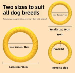 Eco-vriendelijk EVA hondenspeelgoed voor training en spelen met ring, geschikt voor alle feestdagen - Product Image 5