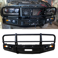 Vente en gros de pare-chocs avant 4x4 pour Toyota Land Cruiser LC80, pare-chocs en acier