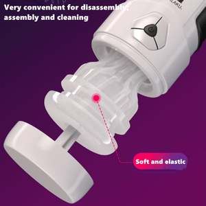 TikTok自動振動男性オナニーカップポケットプッシーマスターベーターマシン大人のおもちゃ男性用 - Product Image 5