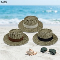 Chapeau de soleil respirant et élégant T-09 Three Salty Grass, nouvel outil de maquillage, pour usage quotidien, produits de beauté à 1 dollar, vente chaude en Chine