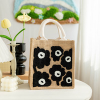 Kit de broderie au poinçon DIY très prisé pour débutants - Ensemble de broderie pour sac fourre-tout en plastique de style moderne et kit d'art interactif