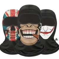 Masque de protection solaire coupe-vent 3D IRONDONKEY pour sports de plein air, couvre-visage complet pour le cyclisme, balaclava pour l'été, moto et pêche
