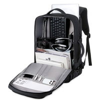 Mochila Expandible para Negocios de 15.6 Pulgadas, Impermeable, con Puerto de Carga USB, Reflectante, para Portátil, con Correa para Equipaje - Logotipo Personalizado