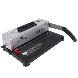 46 lỗ đấm cuốn sách máy tính ràng buộc 500 tờ A4 xoắn ốc máy tính ràng buộc lỗ Lược chất kết dính máy - Product Image 3