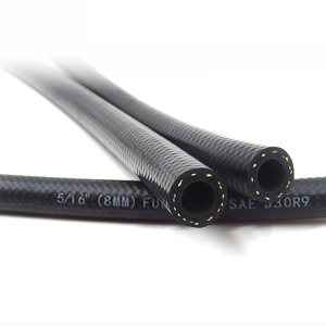 Tuyaux de carburant en caoutchouc diesel et <span class=keywords><strong>essence</strong></span> de 8 mm, 6 mm et 1 pouce, flexibles, tressés, résistants à l'huile, haute pression, certifiés ISO9001 - Product Image 2