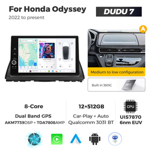 MEKEDE DUDU7 7870 12+512 Reproductor Multimedia de Audio y Radio con Navegación GPS para Automóvil, Compatible con Carplay, para <span class=keywords><strong>Honda</strong></span> <span class=keywords><strong>Odyssey</strong></span> de 11.5 Pulgadas, <span class=keywords><strong>2022</strong></span> al Presente - Product Image 4