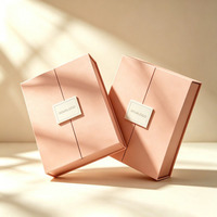 Boîte cadeau de luxe personnalisée à double porte pour parfum, cosmétiques, livres, emballage en papier, boîte cadeau avec insert de protection