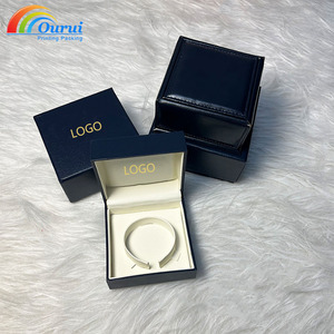Boîte à bijoux de luxe de marque, directement de l'usine, en stock, complète avec sac en papier et certificat, boîte personnalisée pour bracelet pour femme - Product Image 2