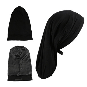 HZM-18298 <span class=keywords><strong>Satin</strong></span> doublé sommeil Slouchy Cap Long réglable Bonnets Beanie sommeil couverture de <span class=keywords><strong>cheveux</strong></span> <span class=keywords><strong>Bonnet</strong></span> cadeaux pour les <span class=keywords><strong>cheveux</strong></span> crépus femmes - Product Image 1