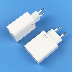 อะแดปเตอร์ชาร์จเร็ว 33W USB Super Fast Charger หัวปลั๊กแบบ US EU รองรับ QC4.0 พร้อมสาย Type C 6A สำหรับ <span class=keywords><strong>Xiaomi</strong></span> <span class=keywords><strong>12</strong></span> 11 <span class=keywords><strong>Ultra</strong></span> 10 <span class=keywords><strong>Pro</strong></span> Redmi - Product Image 5