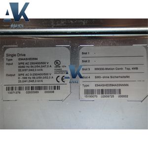 Lenze E94ASHE0594 Servo Motor Drive Controller Amplificador - Product Image 2