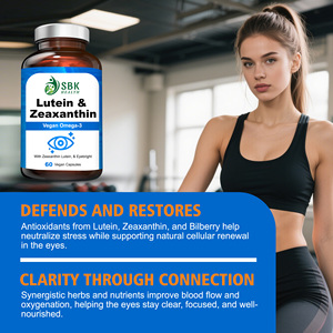 Top Quality Health Lutein Zeaxanthin Vegan Omega-3 Capsules 60 Count Eye Health Support <b>Supplement</b> - Product Image 6