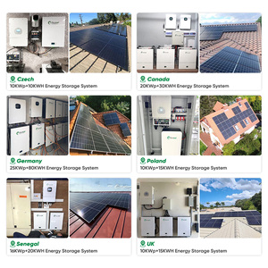 Set Completo Sistema Solare 5kW 10kW 20kW 30kW per Casa, Impianto Fotovoltaico Ibrido - Product Image 6