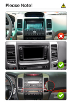 MEKEDE X10 X20 X30 X40 UIS7865 8+128G QLED AKM DSP CarPlay sans fil Android Auto pour Toyota Prado 2002-2009