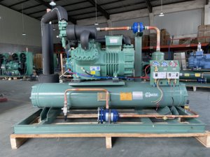 R404a 25HP 30HP Piston Copeland Máy Nén Bán Kín Ngưng Tụ Đơn Vị Làm Mát Bằng Nướ<span class=keywords><strong>c</strong></span> Tủ Đông Phòng Lạnh Đơn Vị - Product Image 2