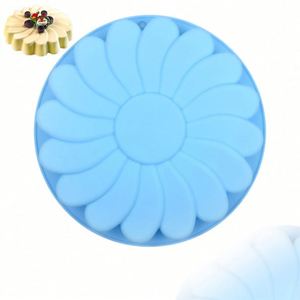 Moule rond en silicone pour gâteau, échantillon gratuit d'usine, pour pâtisserie maison, fabrication artisanale, OEM/ODM - Product Image 1