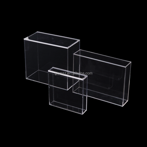 Gran oferta, alta calidad, personalizado, transparente, entrenador de élite, Protector acrílico, vitrina Etb, <span class=keywords><strong>caja</strong></span> de refuerzo Pokémon con tapa magnética - Product Image 6