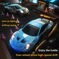 Voiture de drift RC transfrontalière télécommandée 4x4 à l'échelle 1:24, jouet de piste de course intérieure pour les 14 ans et plus, MENTORS Kids