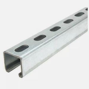 Saluran C logam jalur topangan tunggal dengan tempat belakang kereta api - Product Image 1