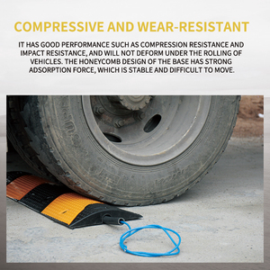 Protezione per cavi in gomma e plastica per passerelle per cavi a 3 canali per impieghi gravosi - Product Image 4