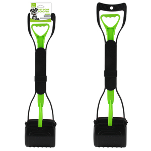 Nunbellpets Mango largo Pet <span class=keywords><strong>Pooper</strong></span> <span class=keywords><strong>Scooper</strong></span> Plástico ABS portátil con bolsa para caca Precio de fábrica Característica reutilizable - Product Image 1
