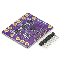 Sortie I2C côté bas et côté haut pour mesure de précision MCU-3221 INA3221 Module de surveillance bidirectionnel du courant/de la puissance à 3 canaux