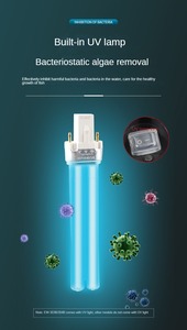 <span class=keywords><strong>SUNSUN</strong></span> Nouveau filtre externe pour aquarium à grand volume de filtration, filtre à éponge, <span class=keywords><strong>lampe</strong></span> <span class=keywords><strong>UV</strong></span>, média filtrant écologique - Product Image 4