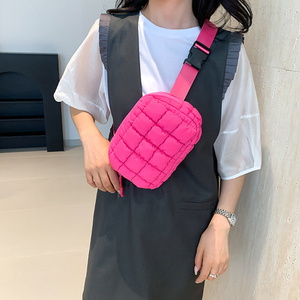 תיק חגורה אישית תיק zipper מותניים ניילון puffer מותאם אישית עבור נשים - Product Image 6