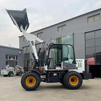 Pengiriman Gratis Mini Wheel Loader Beban Angkut 1000kg Wheel Loader Termurah Wheel Loader Listrik untuk Dijual