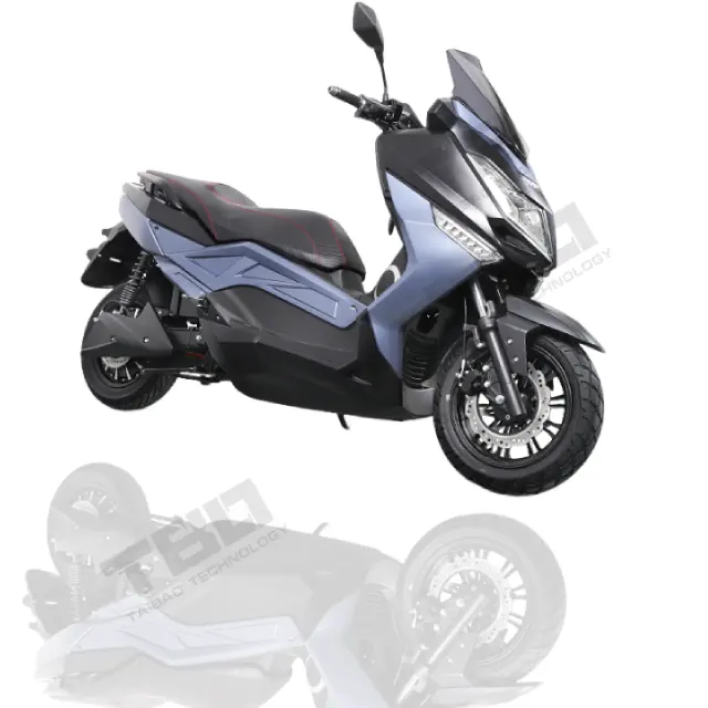 High Performance Electric 250cc Motorcycle Big Scooter 3000w 5000w