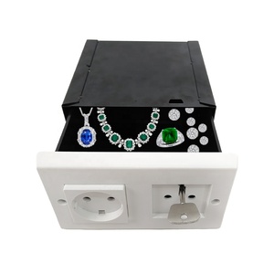 Ổ cắm tường an toàn an ninh bí mật ẩn hộp bí mật ẩn an toàn như các ổ cắm cho bảo vệ đóng chặt đồ trang sức có giá trị tiền mặt - Product Image 6