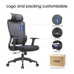 เก้าอี้สำนักงานตาข่ายพนักพิงสูงตามหลักสรีรศาสตร์สมัยใหม่ - เก้าอี้สำนักงานพร้อมพนักพิงหลังปรับระดับได้สูงเพื่อรองรับการนั่งเป็นเวลานาน - Product Image 4