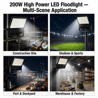 Nouveau projecteur LED extérieur étanche IP66 pour stade 50W 100W 200W 300W 400W 500W 600W