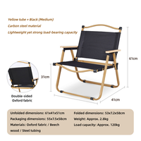 Chaise pliante portable en métal (acier au carbone) avec dossier, idéale pour la pêche, le camping, les loisirs et la plage - Vente en gros